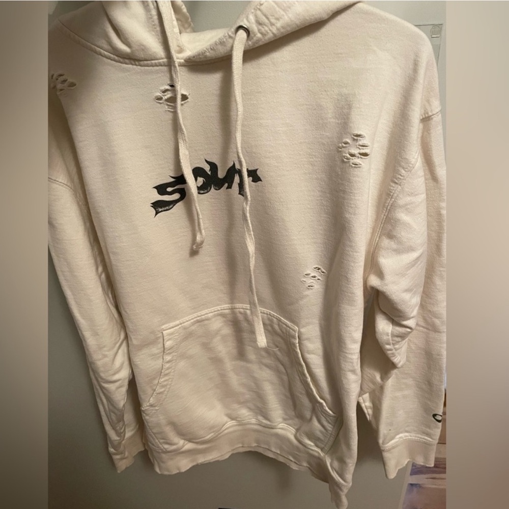 Olivia Rodrigo Distressed Sour Butterfly Hoodie (L)